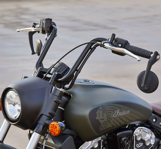 indian scout bobber lenker